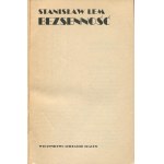 LEM Stanisław - Bezsenność [wydanie pierwsze 1971] [okł. Daniel Mróz]