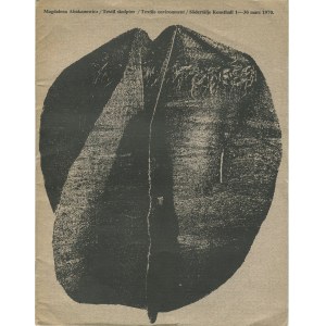 ABAKANOWICZ Magdalena - Textil skulptur - Textile environment. Katalog wystawy [Szwecja 1970]