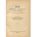 Spis urzędów i instytucyj państwowych Rzeczypospolitej Polskiej [1936]