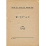 GAŁCZYŃSKI Konstanty Ildefons - Wiersze [Rzym 1946]