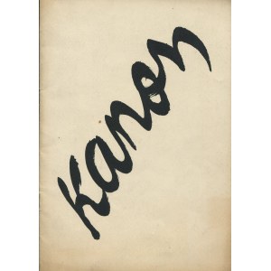 KONONOWICZ Zenon - Wystawa malarstwa. Katalog [1960] [AUTOGRAF I DEDYKACJA]