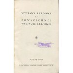 Wystawa Rządowa na Powszechnej Wystawie Krajowej w Poznaniu. Katalog [1929]
