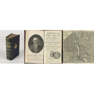 [CHODOWIECKI] Almanach historique et genealoqique pour l'anee 1796. Historie de Pologne [Almanach historyczno-genealogiczny] [egz. z księgozbioru Józefa Weyssenhoffa]