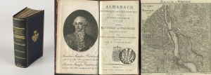 [CHODOWIECKI] Almanach historique et genealoqique pour l'anee 1796. Historie de Pologne [Almanach historyczno-genealogiczny] [egz. z księgozbioru Józefa Weyssenhoffa]