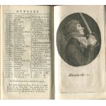 [CHODOWIECKI] Almanach historique et genealoqique pour l'anee 1796. Historie de Pologne [Almanach historyczno-genealogiczny] [egz. z księgozbioru Józefa Weyssenhoffa]