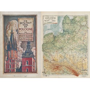 ORŁOWICZ Mieczysław - Ce qu'il faut voir en Pologne (Co zobaczyć w Polsce). Przewodnik z mapą Polski [1925] [w j. francuskim]