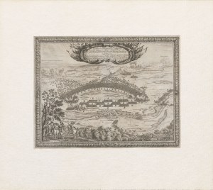 [grafika] DAHLBERG J. E. - Bitwa pod Filipowem [miedzioryt 1696]