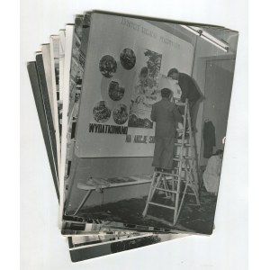 [fotografia] Zestaw 9 fotografii z XXIII Międzynarodowych Targów Poznańskich [1950]