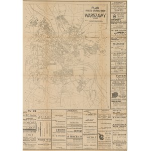 [plan] Plan miasta stołecznego Warszawy wraz ze skorowidzem ulic [1949]