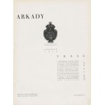 Arkady. Numer 8 z 1936 roku [Przybylski, Gronowski, Levitt-Him]