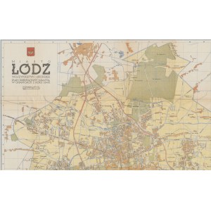[plan] Łódź. Urzędowy plan miasta Łodzi w granicach z roku 1946