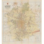 [plan] Łódź. Urzędowy plan miasta Łodzi w granicach z roku 1946