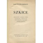 [filozofia] EMERSON Ralf Waldo - Szkice [1933]
