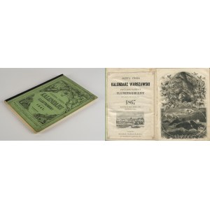 [1867] Józefa Ungra kalendarz warszawski popularno-naukowy illustrowany na rok zwyczajny 1867
