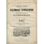 [1867] Józefa Ungra kalendarz warszawski popularno-naukowy illustrowany na rok zwyczajny 1867