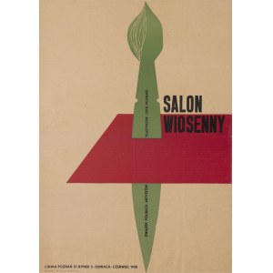 [plakat] Salon Wiosenny ZPAP Okręgu Poznańskiego [1958]