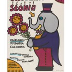 [plakat] BUTENKO Bohdan - Urodziny słonia. Teatr Państwowy Lalka [1977]
