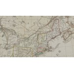 [mapa] GUSSEFELD E. L. - Charte der vereinigten staaten von Nord America [Ameryka Północna 1800] [jedna z najrzadszych map]