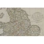 [mapa] STIELER Adolph - Charte von England. Nach den besten Hülfsmitteln und neuesten Ortsbestimmungen entworfen und gezeichnet [Anglia 1804]