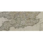 [mapa] STIELER Adolph - Charte von England. Nach den besten Hülfsmitteln und neuesten Ortsbestimmungen entworfen und gezeichnet [Anglia 1804]