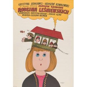 [plakat] BUTENKO Bohdan - Rodzina Leśniewskich [1980]