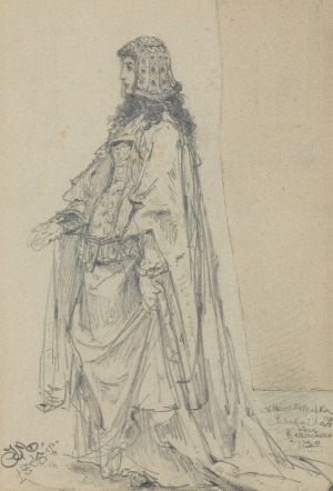 Matejko Jan, ADELAJDA KSIĘŻNICZKA HESKA, 1865