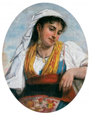 Dukszyńska - Dukszta Emilia, WŁOSZKA, OK. 1880