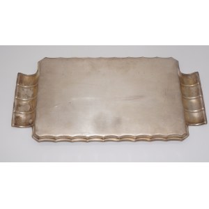 taca platerowa art deco