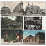 ~150 db régi képeslap sok jobbal, főleg magyar városképek, kevés külföldi és üdvözlő. Érdemes megnézni!! / ...