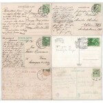 ~150 db régi képeslap sok jobbal, főleg magyar városképek, kevés külföldi és üdvözlő. Érdemes megnézni!! / ...