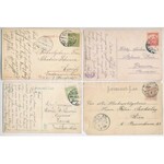 35 db régi magyar városképes lap / 35 pre-1945 Hungarian town-view postcards