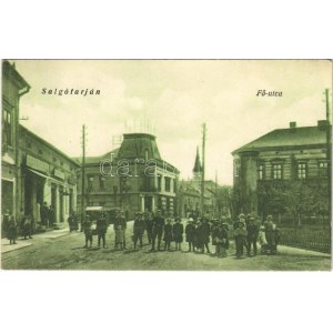1923 Salgótarján, Fő utca, cukrászda