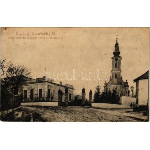 1923 Szentendre, Görögkeleti szerb székesegyház és püspöki lak (Rb)