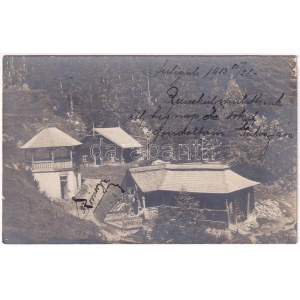 1903 Felsővisó, Viseu de Sus (Máramaros); Suliguli forrás / mineral water sping. photo
