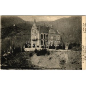 1907 Herkulesfürdő, Baile Herculane; Livia villa / villa