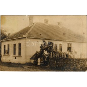 1911 Kimpényszurduk, Campuri-Surduc; Scoala elem. confesionala gr. or. romana / Görögkeleti román iskola...