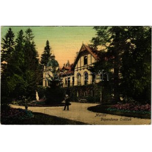1909 Marilla, Marila; Dependance Erdőlak. Franz József kiadása / forestry house