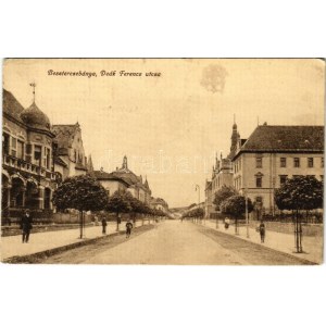 1916 Besztercebánya, Banská Bystrica; Deák Ferenc utca. Havelka József 37. 1916 / street