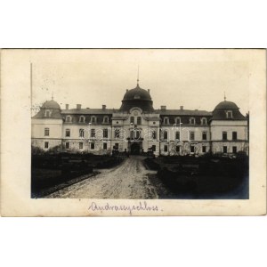 1915 Homonna, Humenné; Gróf Andrássy Sándor kastélya / castle. photo