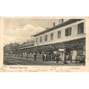 1906 Bátyú, Batyovo; vasútállomás / Bahnhof / railway station (EK)