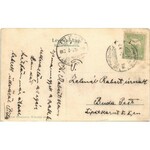 1906 Szávaszentdemeter, Mitrovice, Mitrovitz an der Save, Sremska Mitrovica; Setaliste i Srp. Dom / Sétány, Szerb ház...