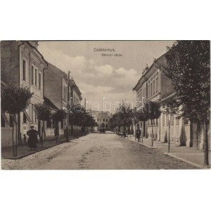 1913 Csáktornya, Cakovec; Rákóczi utca / street
