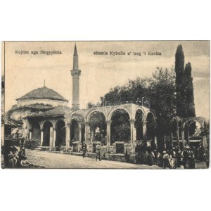 1918 Kavaje, Kavaja; Kujtim nga Shqypenia, xhamia Kybelie n' treg 't Kavisa / Kubelie Mosque (EK)
