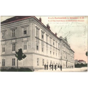 1910 Wöllersdorf, K.u.k. Munitionsfabrik, K.u.k. Franz Josefs Kaserne der Munitionsfabrik / munitions factory...