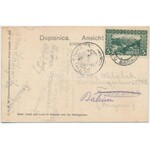 1909 Vrelo Bosne, Bosna Quellen; Automobilfahrt Vrelo-Bosna-Ilidze-Sarajevo. C.S. Nr. 363. Kunstverlag Cappon ...