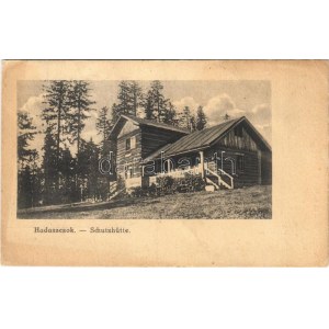 Horní Lomná, Útulna Hadaszczok / Hadaszcsok Schutzhütte / rest house (EK)