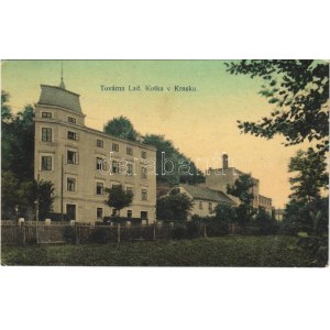 1913 Krnsko, Továrna Lad. Kotka v Krunsku / factory