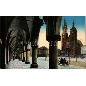 Kraków, Krakau; Kosciól N. Panny Maryi od strony Sukiennic / Marienkirche / church