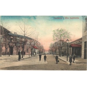 1916 Szczakowa (Jaworzno), Ulica Jagiellonska / street, shop (Rb)