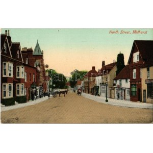 Midhurst, North street, shops, post office